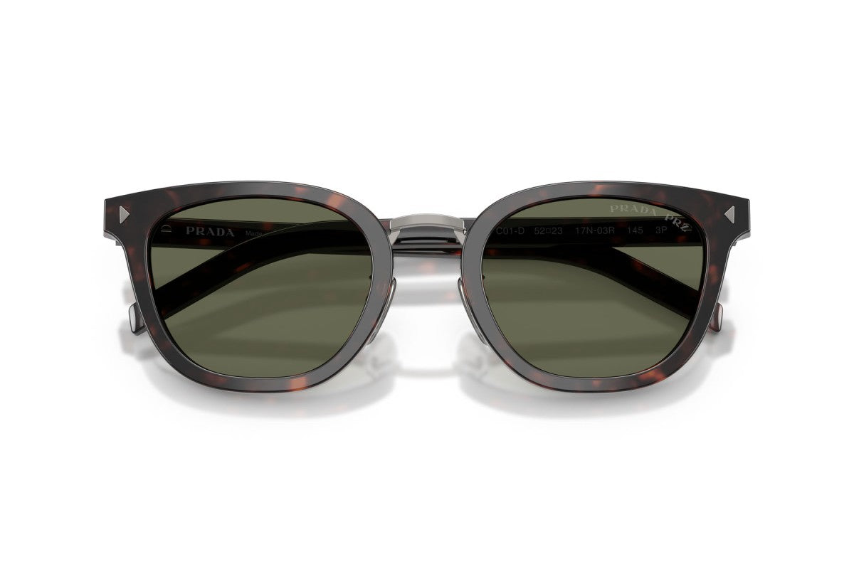OCCHIALE DA SOLE UOMO | PRADA PR C01SD - 17N03R RADICE HAVANA - CALIBRO 52