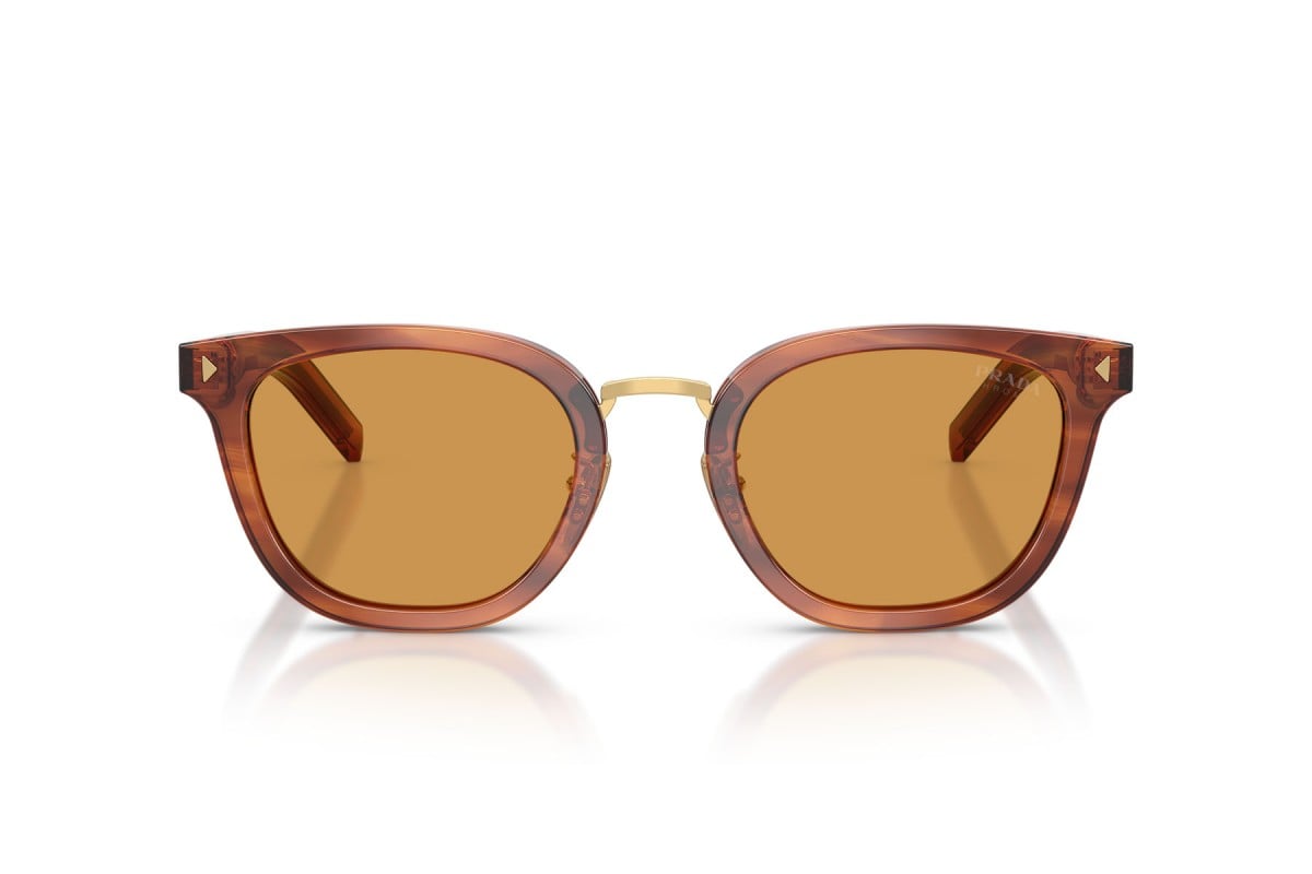 OCCHIALE DA SOLE UOMO | PRADA PR C01SD - 27F60F COGNAC DELL'AVANA - CALIBRO 49