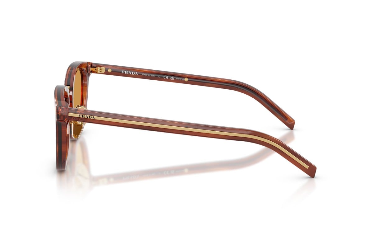 OCCHIALE DA SOLE UOMO | PRADA PR C01SD - 27F60F COGNAC DELL'AVANA - CALIBRO 49