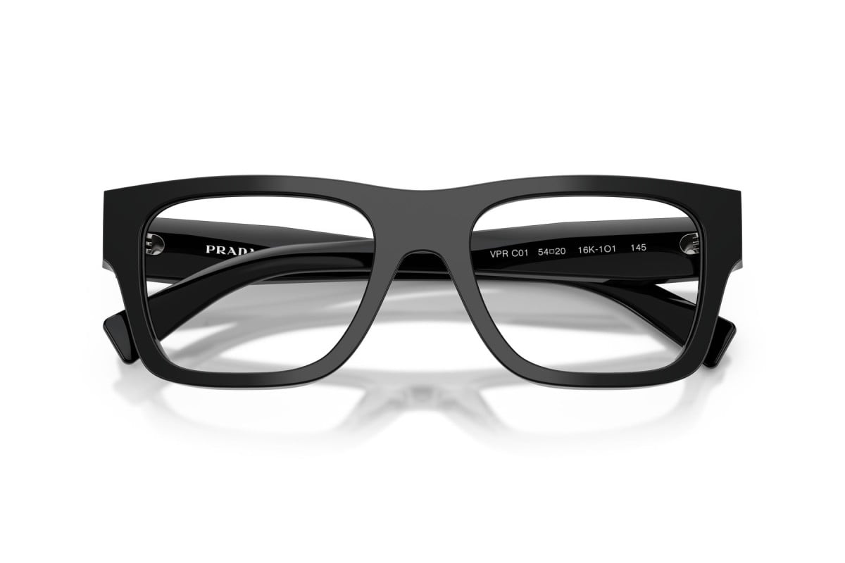 OCCHIALE DA VISTA UOMO | PRADA PR C01V - 16K1O1 NERO - CALIBRO 54