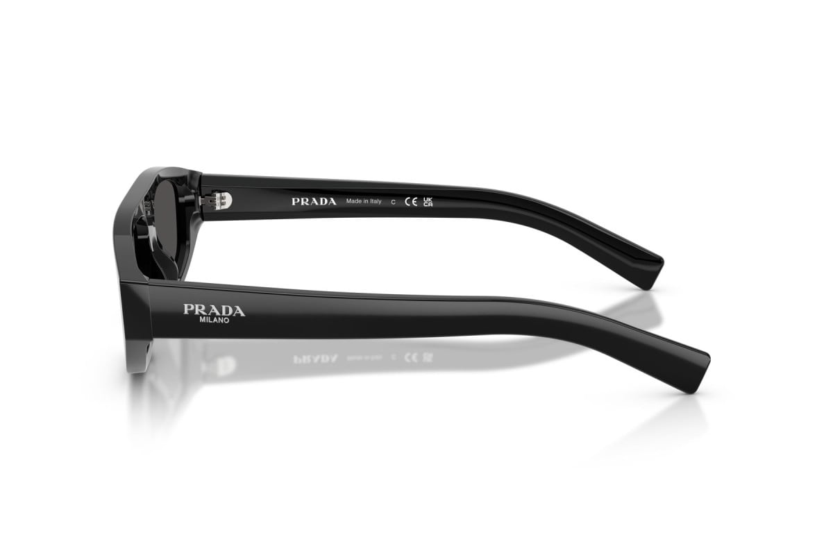 OCCHIALE DA SOLE UOMO | PRADA PR C02S - 16K08Z NERO - CALIBRO 57