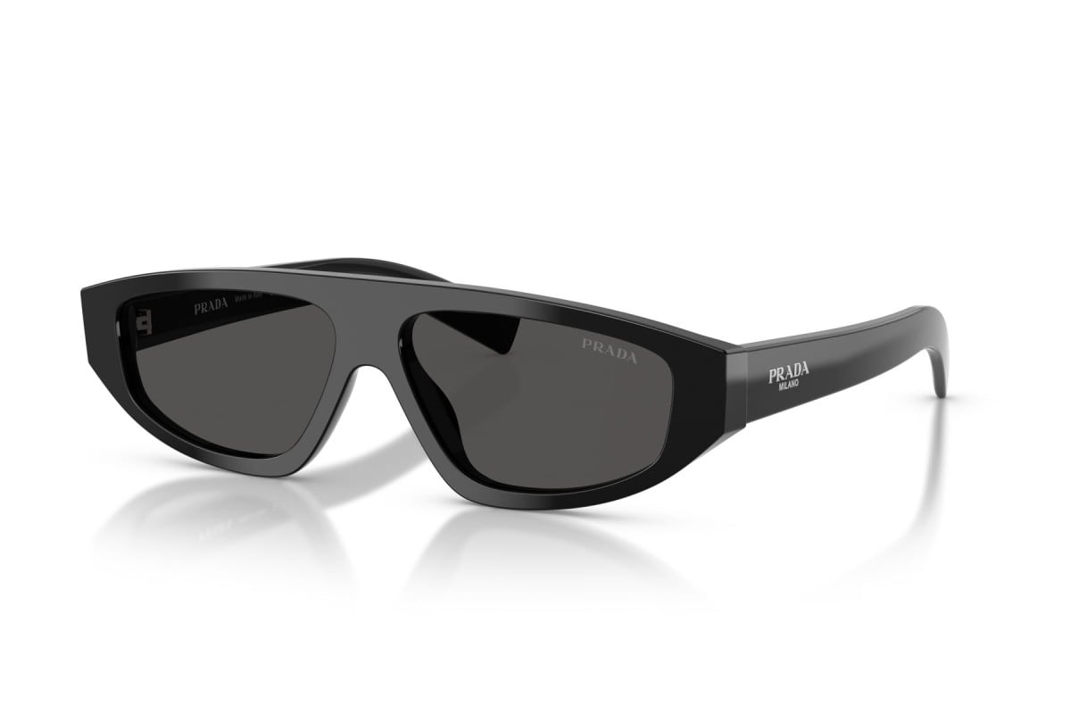OCCHIALE DA SOLE UOMO | PRADA PR C02S - 16K08Z NERO - CALIBRO 57