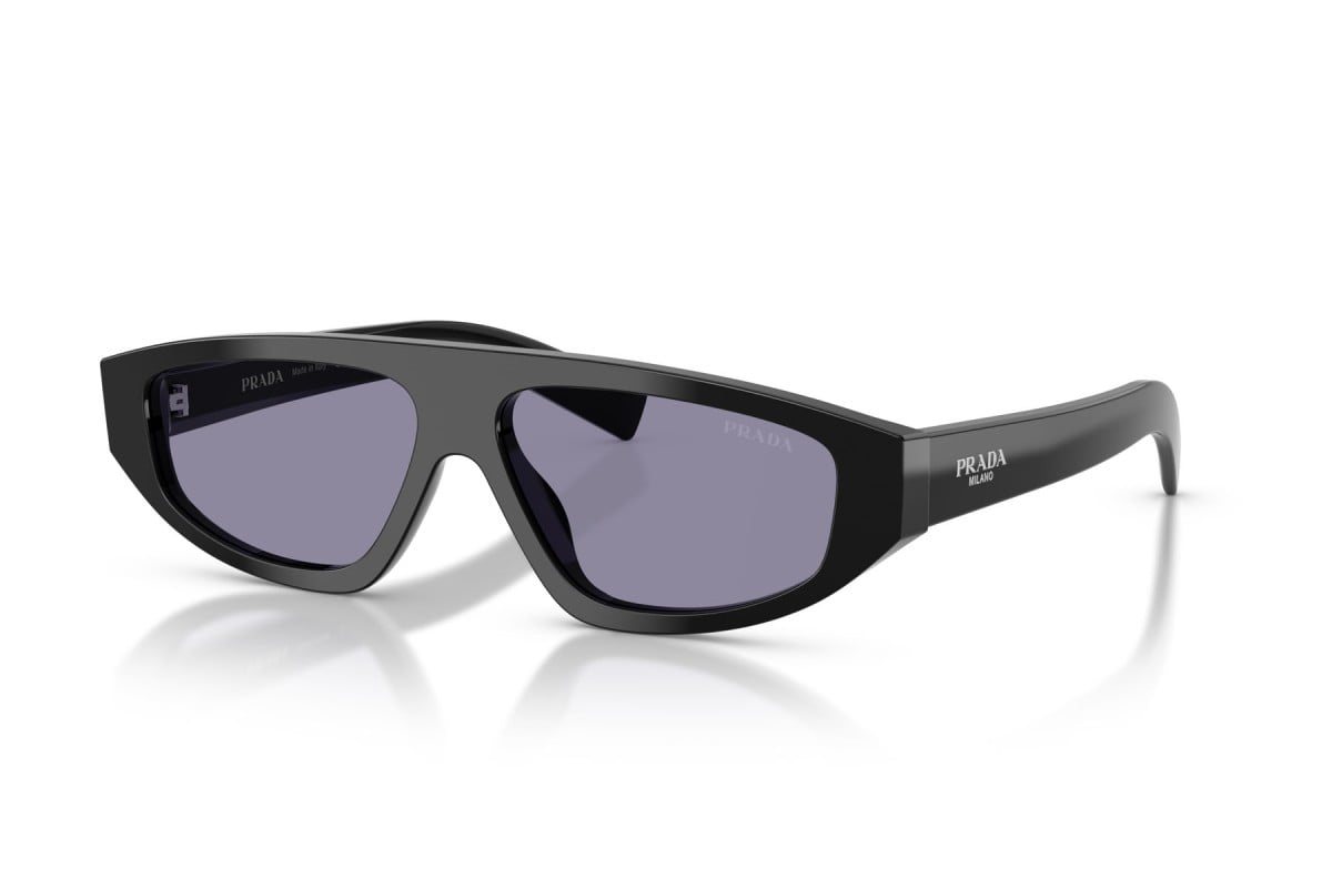OCCHIALE DA SOLE UOMO | PRADA PR C02S - 16K50B NERO - CALIBRO 57