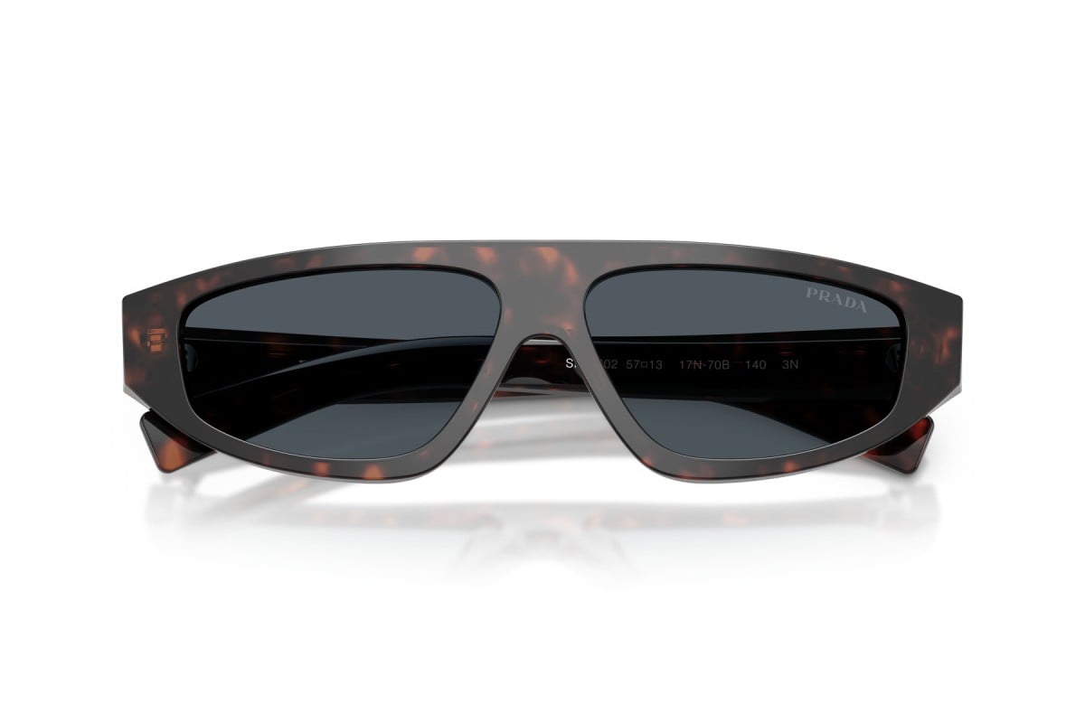 OCCHIALE DA SOLE UOMO | PRADA PR C02S - 17N70B RADICE HAVANA - CALIBRO 57