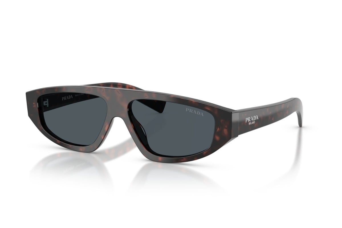 OCCHIALE DA SOLE UOMO | PRADA PR C02S - 17N70B RADICE HAVANA - CALIBRO 57