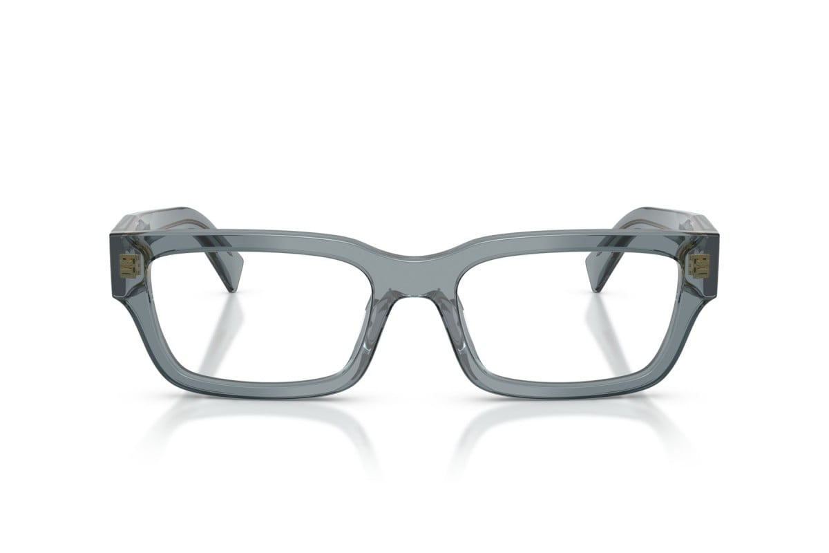 OCCHIALE DA VISTA UOMO | PRADA PR C02V - 17T1O1 OCEANO TRASPARENTE - CALIBRO 56