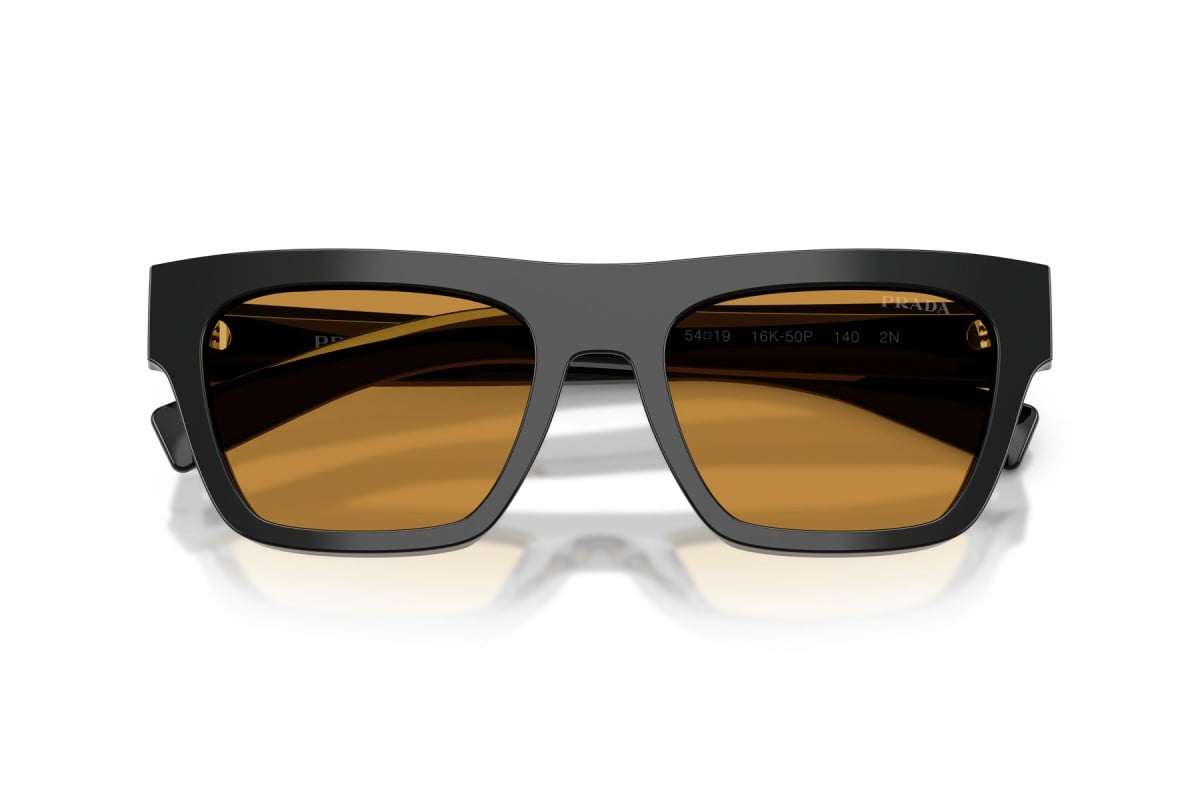 OCCHIALE DA SOLE UOMO | PRADA PR C03S - 16K50P NERO - CALIBRO 54