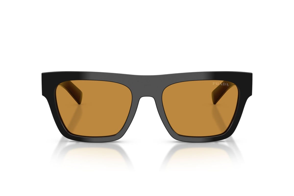 OCCHIALE DA SOLE UOMO | PRADA PR C03S - 16K50P NERO - CALIBRO 54