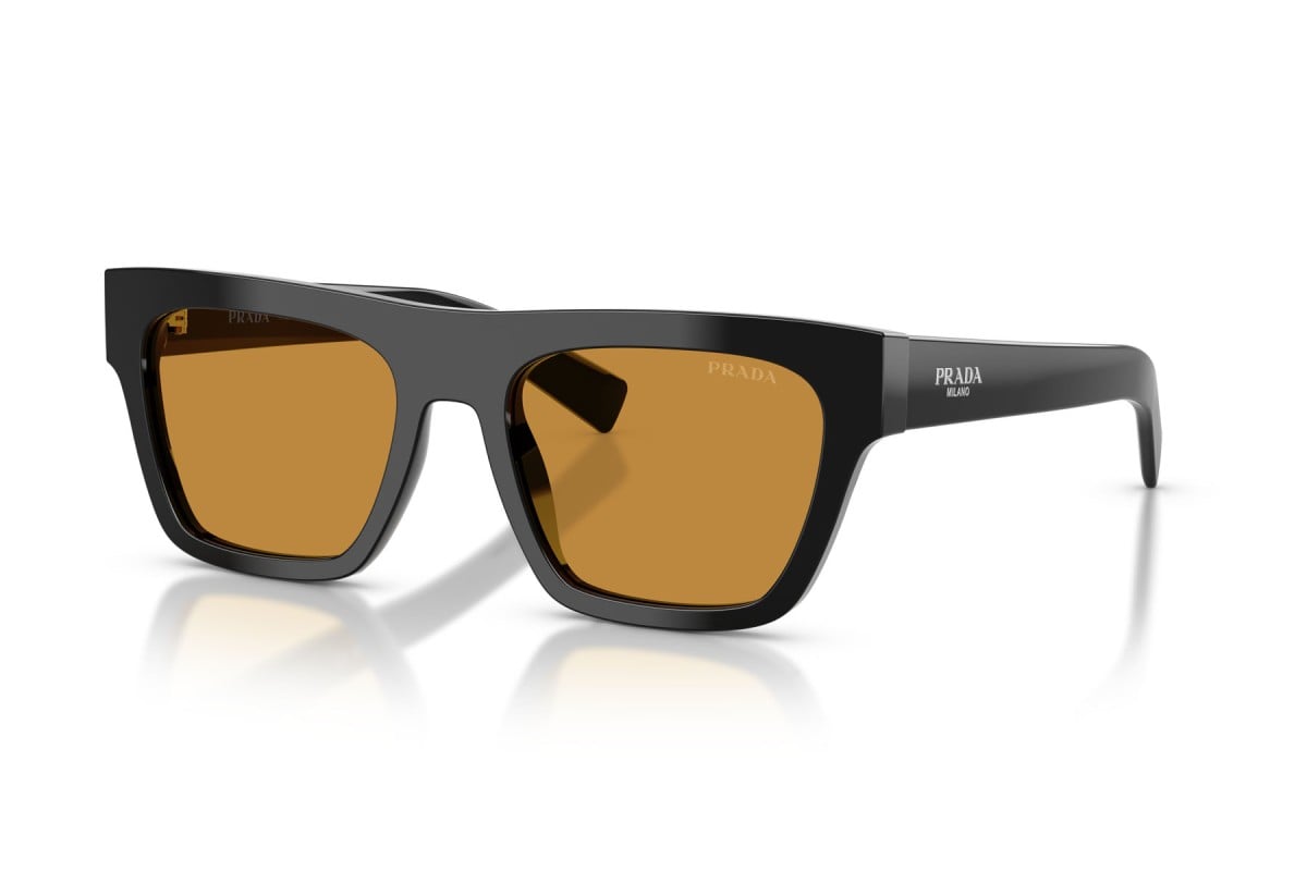 OCCHIALE DA SOLE UOMO | PRADA PR C03S - 16K50P NERO - CALIBRO 54