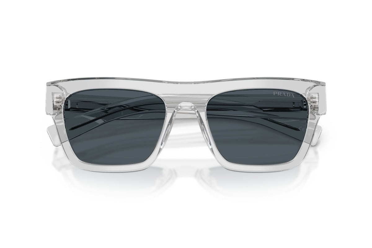 OCCHIALE DA SOLE UOMO | PRADA PR C03S - 17P70B GRIGIO CRISTALLO - CALIBRO 54