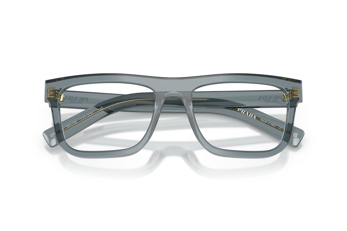 OCCHIALE DA VISTA UOMO | PRADA PR C03V - 17T1O1 OCEANO TRASPARENTE - CALIBRO 55