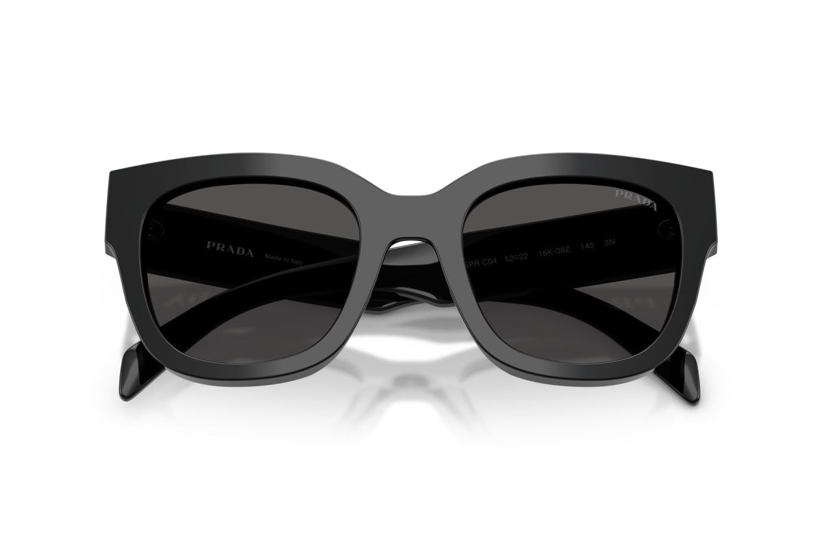 OCCHIALE DA SOLE DONNA | PRADA PR C04S - 16K08Z NERO - CALIBRO 52