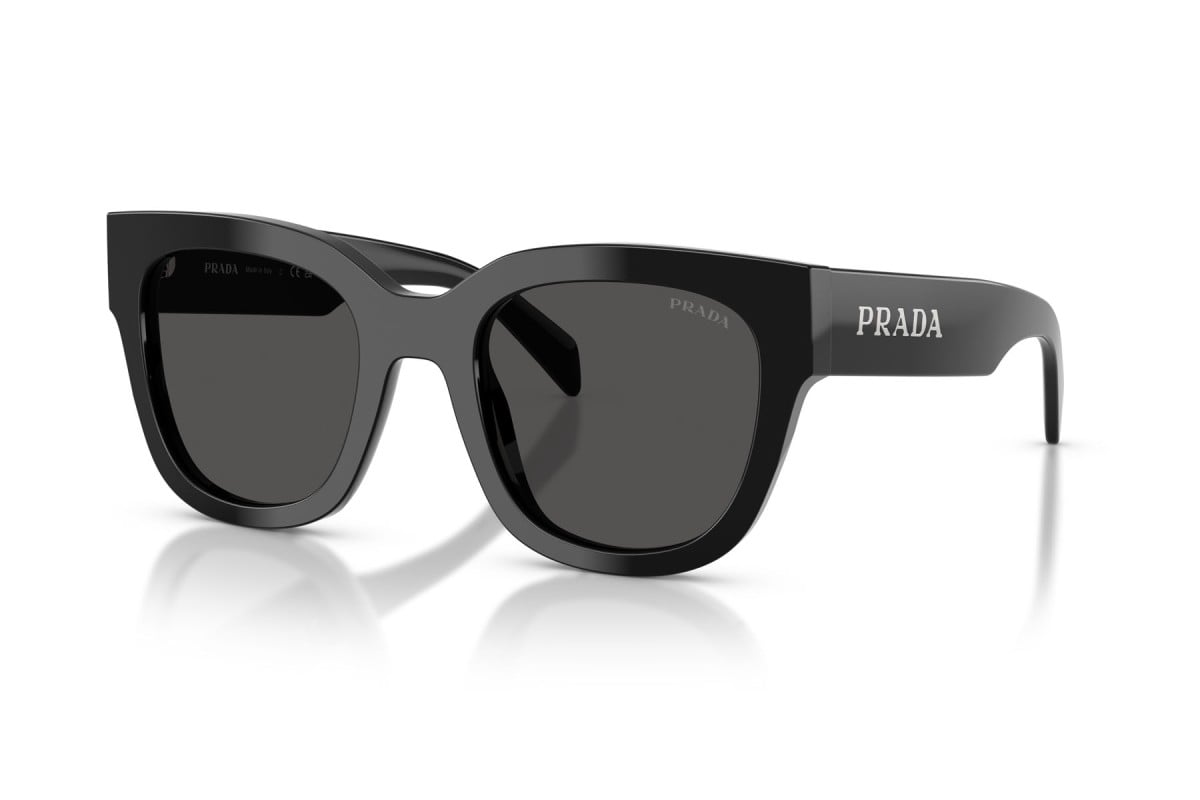 OCCHIALE DA SOLE DONNA | PRADA PR C04S - 16K08Z NERO - CALIBRO 52