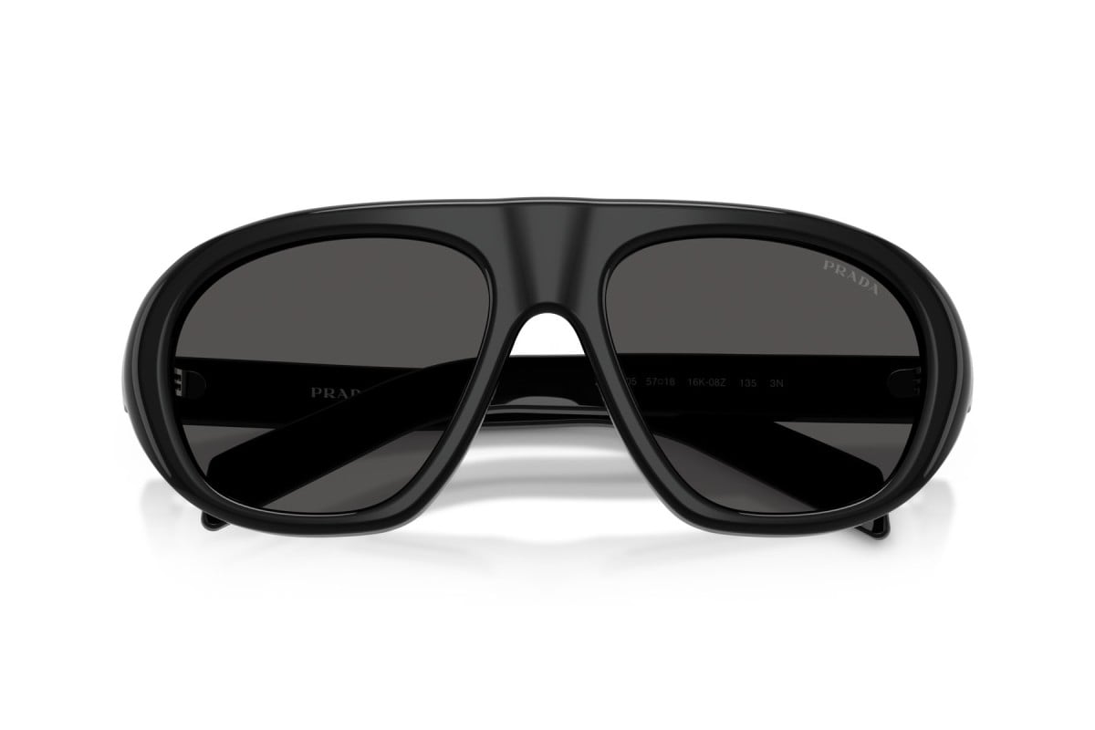 OCCHIALE DA SOLE DONNA | PRADA PR C05S - 16K08Z NERO - CALIBRO 57