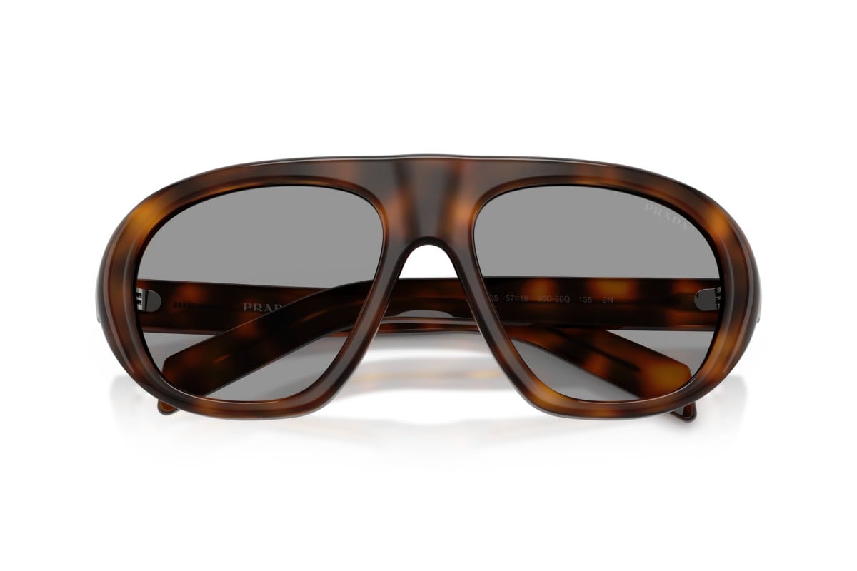 OCCHIALE DA SOLE DONNA | PRADA PR C05S - 20D50Q TARTARUGA DI GINEPRO - CALIBRO 57