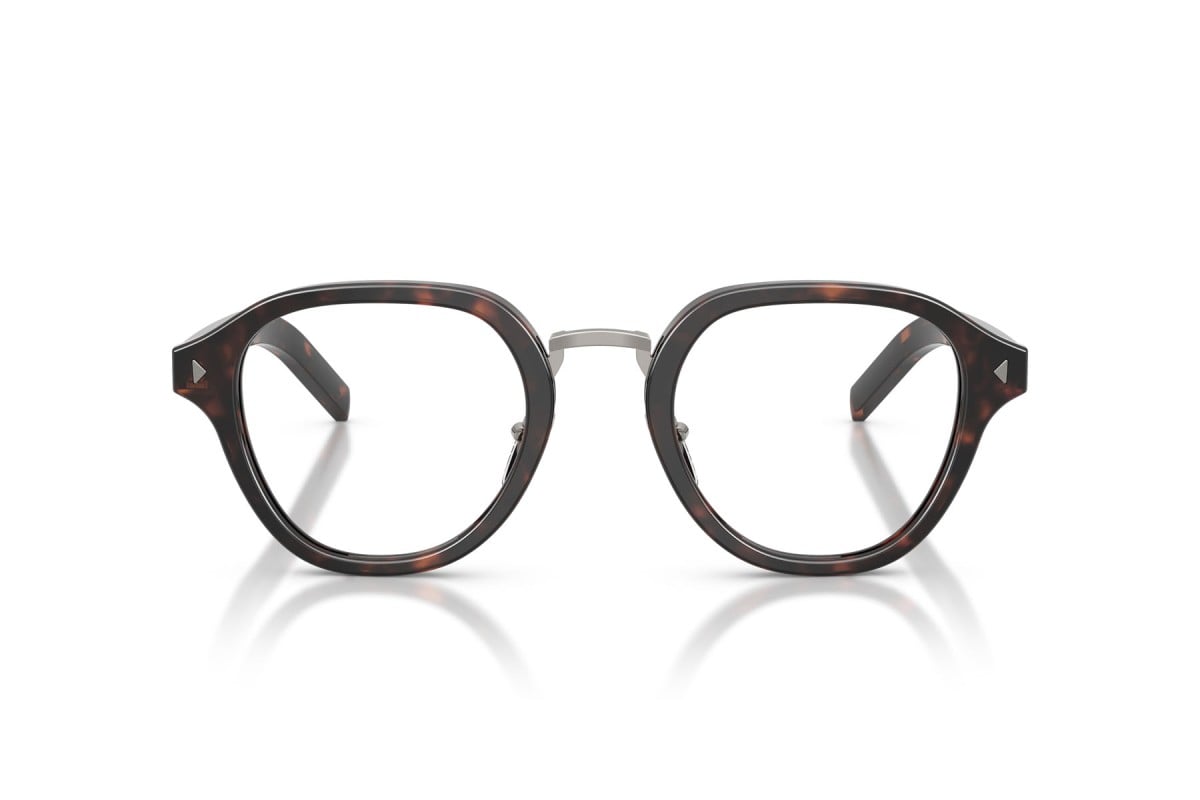 OCCHIALE DA VISTA UOMO | PRADA PR C05V - 17N1O1 TARTARUGA DELLE RADICI - CALIBRO 50