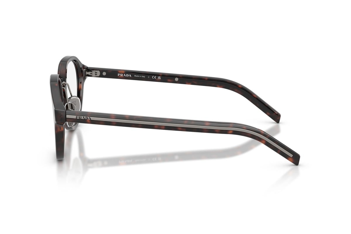 OCCHIALE DA VISTA UOMO | PRADA PR C05V - 17N1O1 TARTARUGA DELLE RADICI - CALIBRO 50