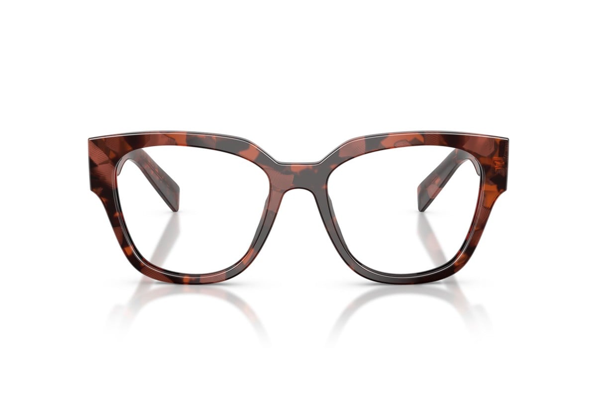 OCCHIALE DA VISTA DONNA | PRADA PR C06V - 23F1O1 TARTARUGA AMARANTO - CALIBRO 52