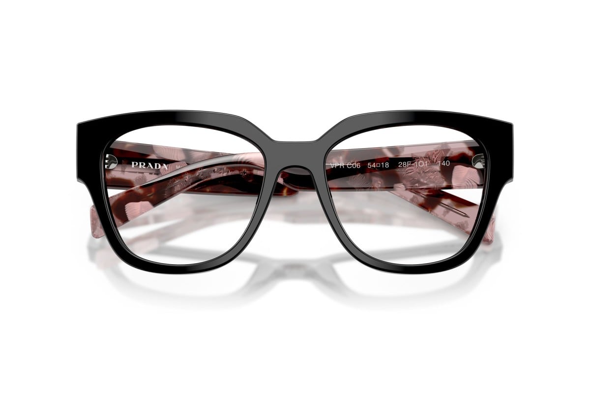 OCCHIALE DA VISTA DONNA | PRADA PR C06V - 28F1O1 NERO - CALIBRO 52