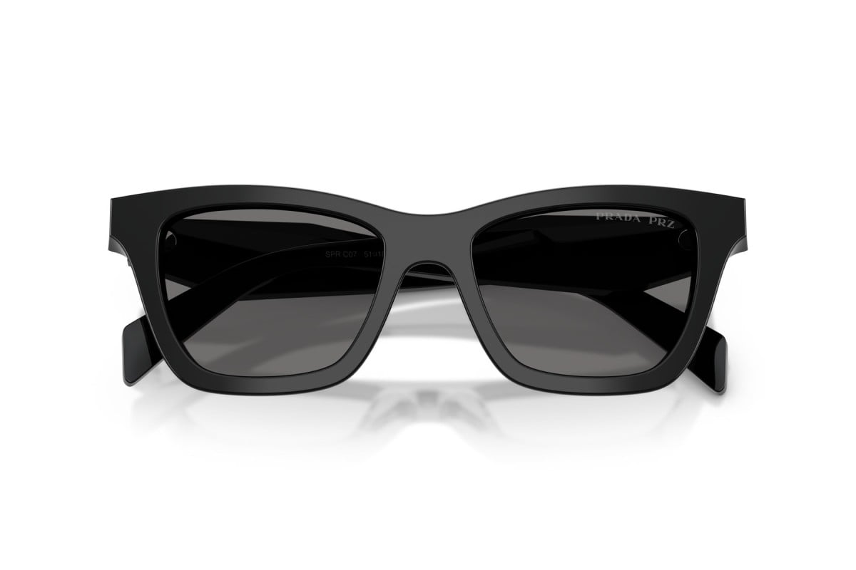 OCCHIALE DA SOLE DONNA | PRADA PR C07S - 16K90T NERO - CALIBRO 51