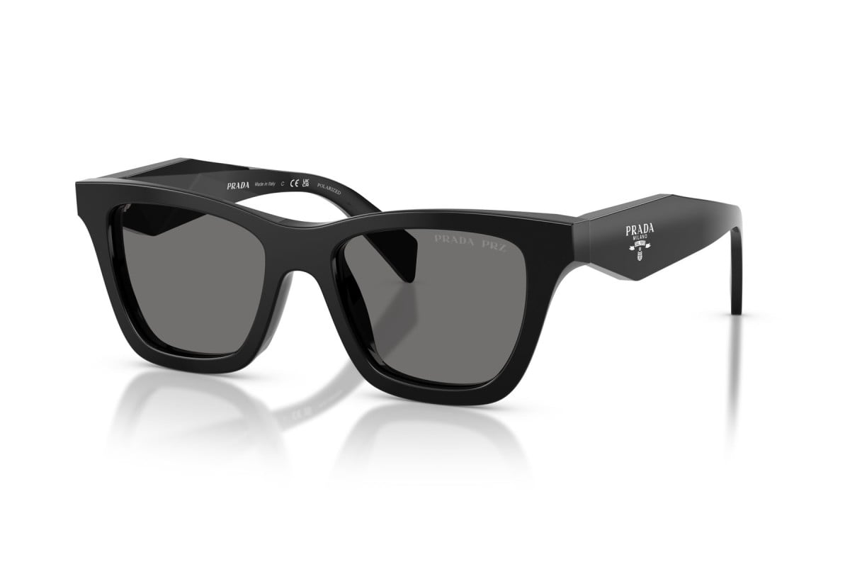 OCCHIALE DA SOLE DONNA | PRADA PR C07S - 16K90T NERO - CALIBRO 51