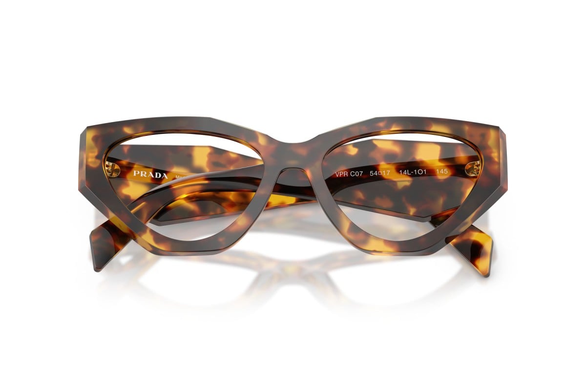 OCCHIALE DA VISTA DONNA | PRADA PR C07V - 14L1O1 TARTARUGA DEL MIELE - CALIBRO 54