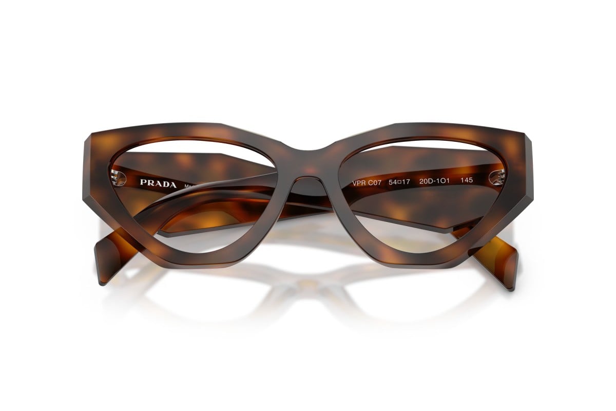 OCCHIALE DA VISTA DONNA | PRADA PR C07V - 20D1O1 TARTARUGA DI GINEPRO - CALIBRO 54