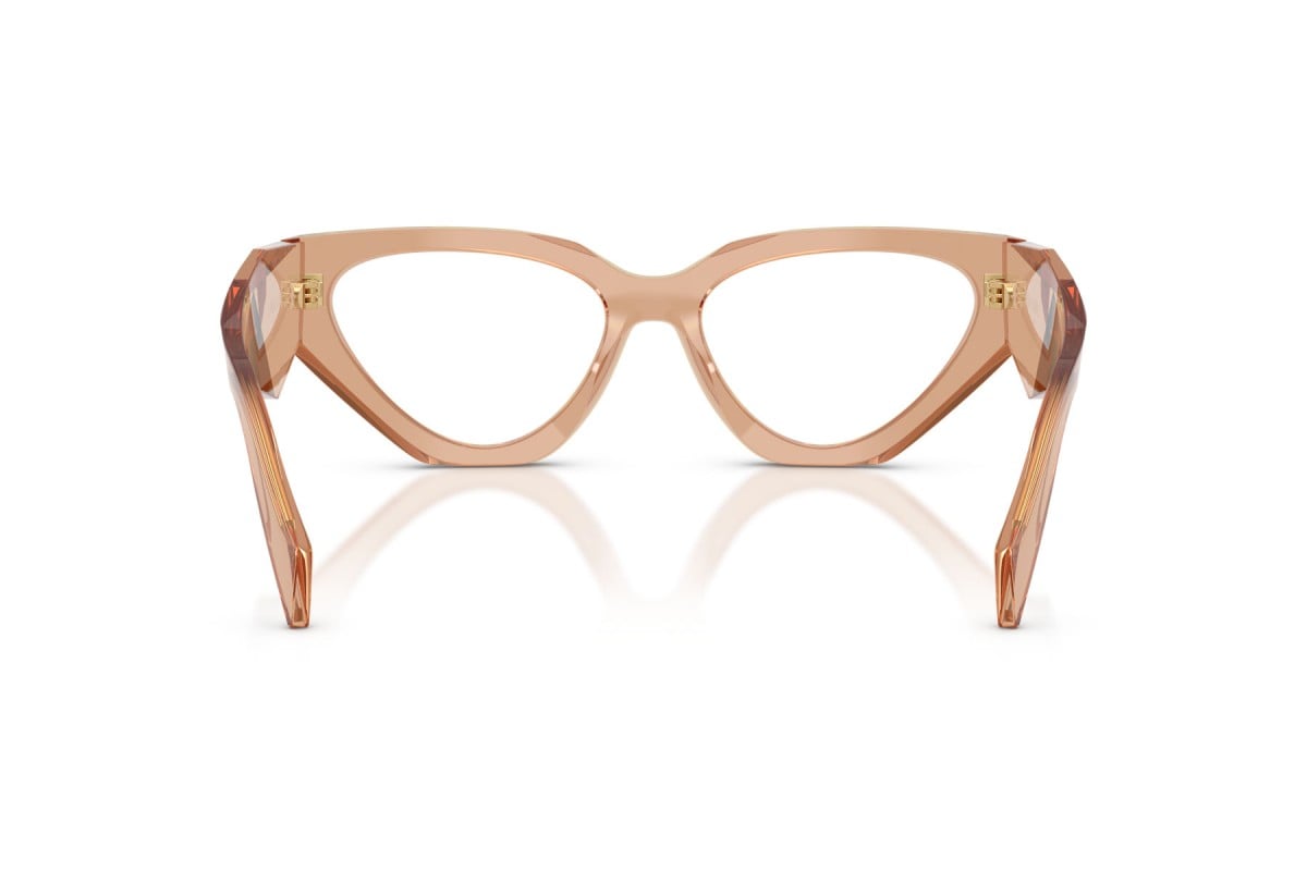 OCCHIALE DA VISTA DONNA | PRADA PR C07V - 20H1O1 CIOCCOLATO TRASPARENTE - CALIBRO 54