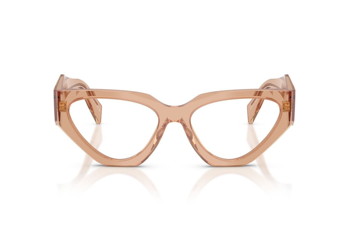 OCCHIALE DA VISTA DONNA | PRADA PR C07V - 20H1O1 CIOCCOLATO TRASPARENTE - CALIBRO 54