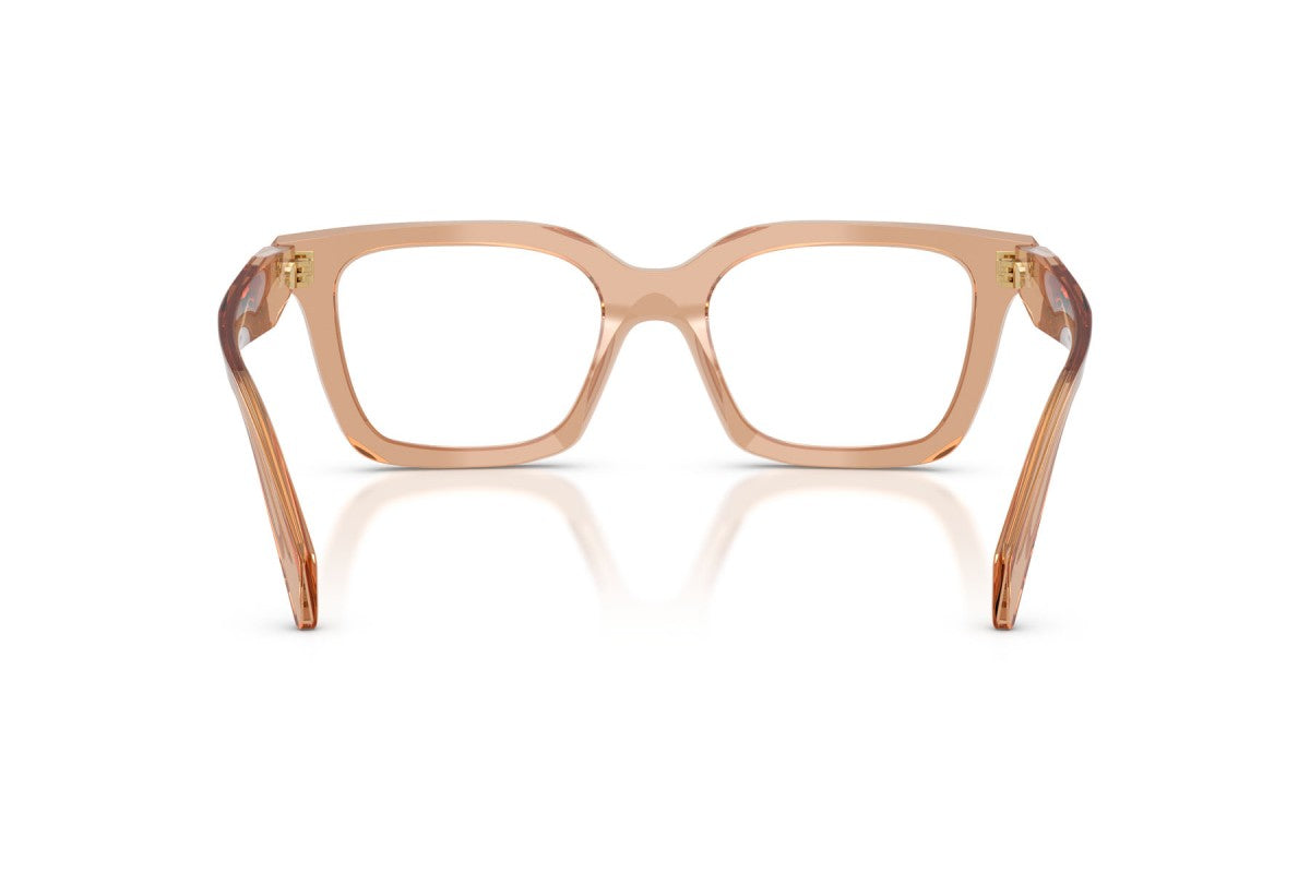 OCCHIALE DA VISTA DONNA | PRADA PR C08V - 20H1O1 CIOCCOLATO TRASPARENTE - CALIBRO 50