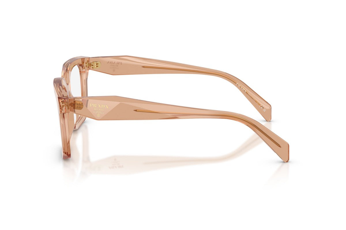 OCCHIALE DA VISTA DONNA | PRADA PR C08V - 20H1O1 CIOCCOLATO TRASPARENTE - CALIBRO 50