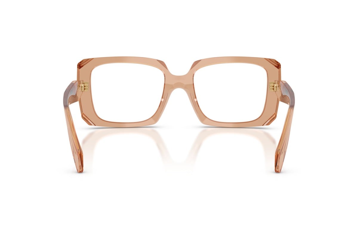 OCCHIALE DA VISTA DONNA | PRADA PR C09V - 20H1O1 CIOCCOLATO TRASPARENTE - CALIBRO 53