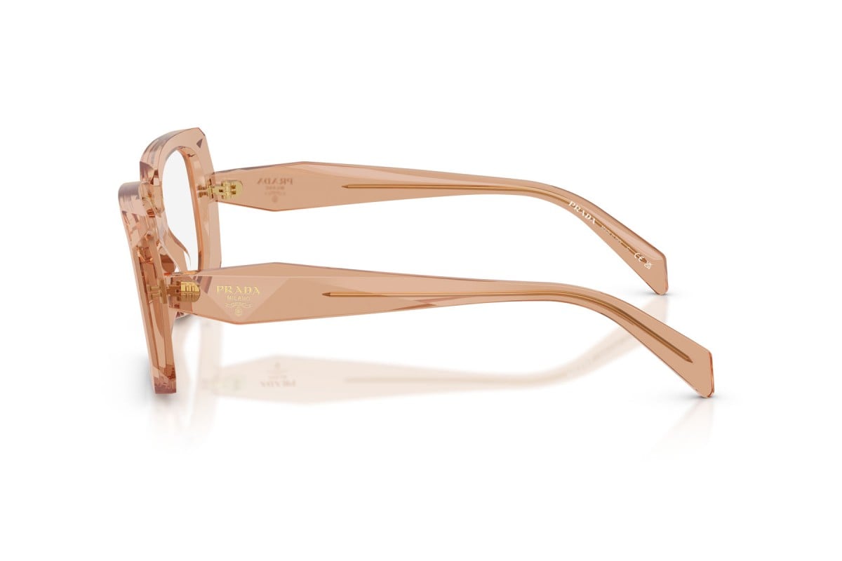 OCCHIALE DA VISTA DONNA | PRADA PR C09V - 20H1O1 CIOCCOLATO TRASPARENTE - CALIBRO 51