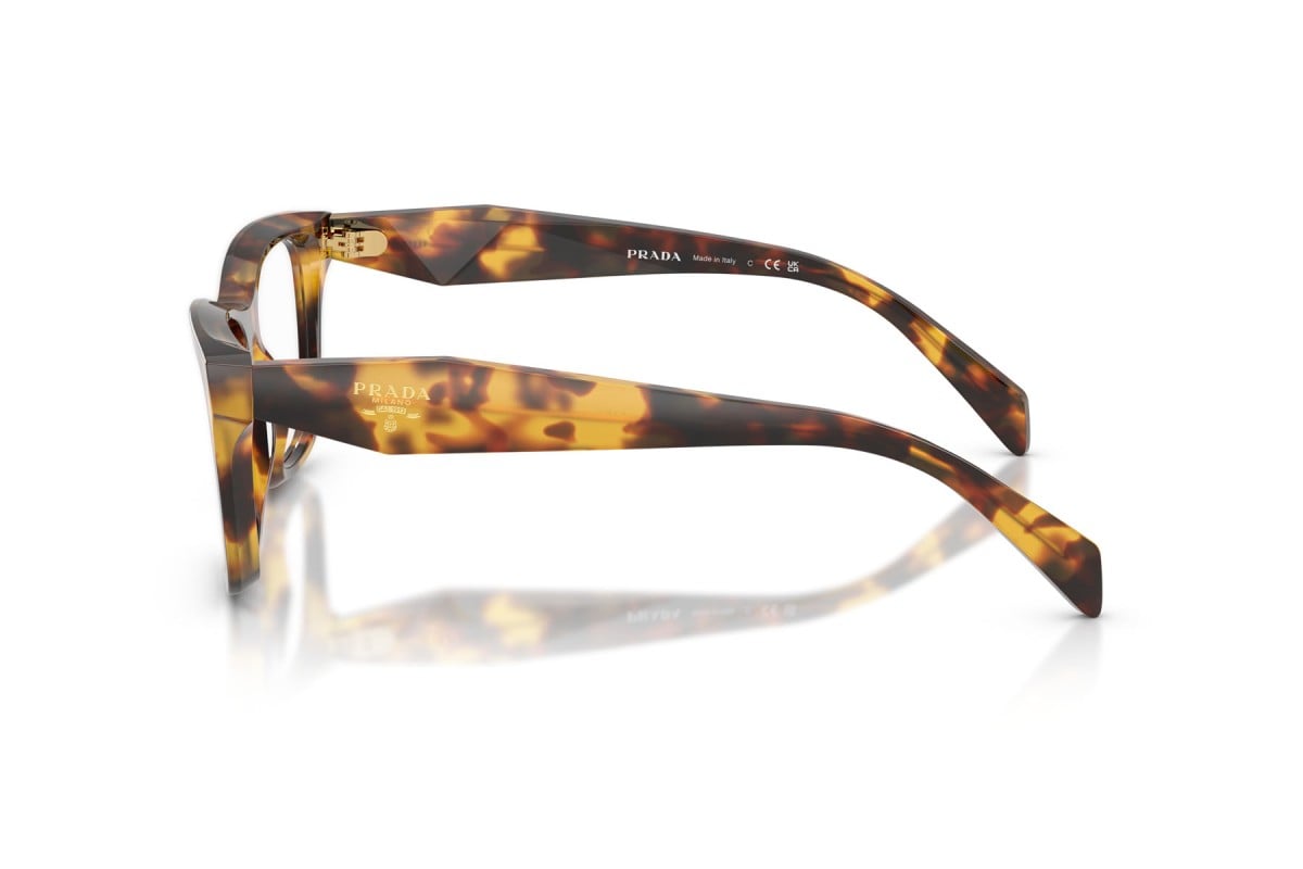 OCCHIALE DA VISTA DONNA | PRADA PR C10V - 14L1O1 TARTARUGA DEL MIELE - CALIBRO 52