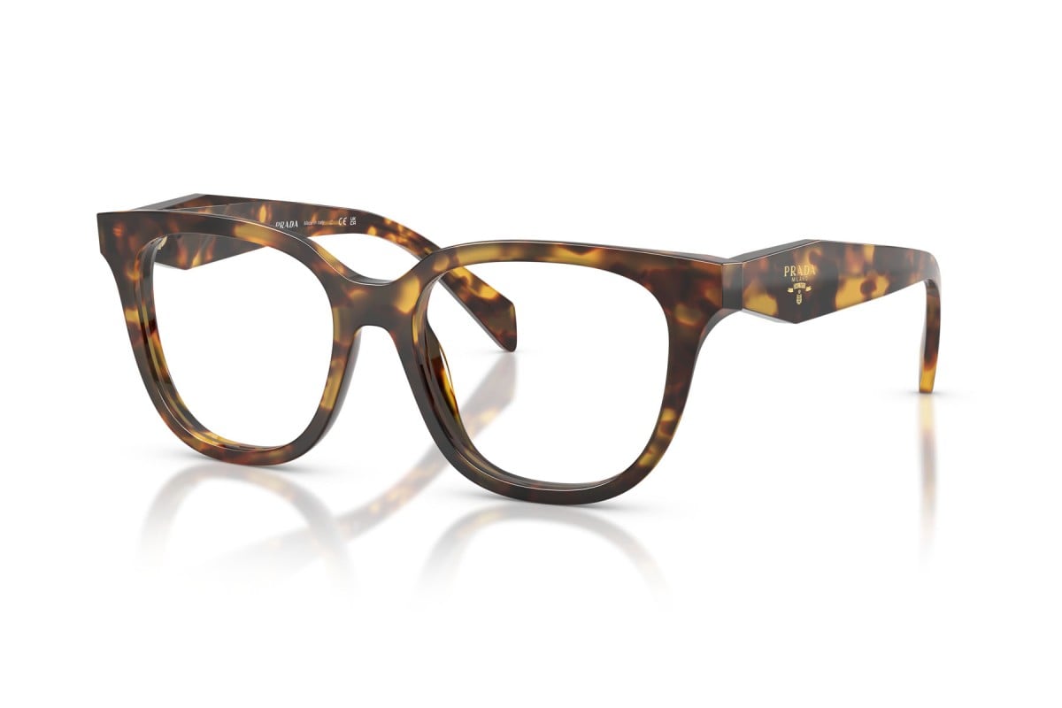 OCCHIALE DA VISTA DONNA | PRADA PR C11V - 14L1O1 TARTARUGA DEL MIELE - CALIBRO 51