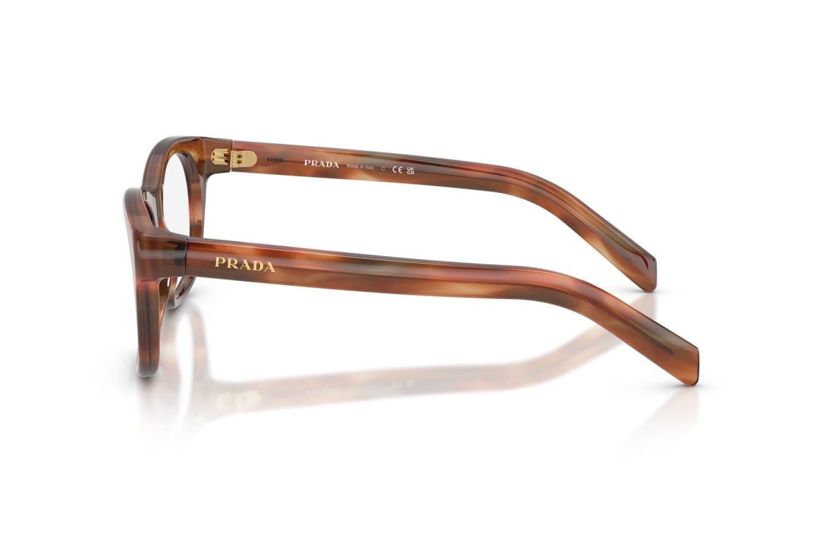 OCCHIALE DA VISTA DONNA | PRADA PR C13V - 24G1O1 QUERCIA STRIATA - CALIBRO 52