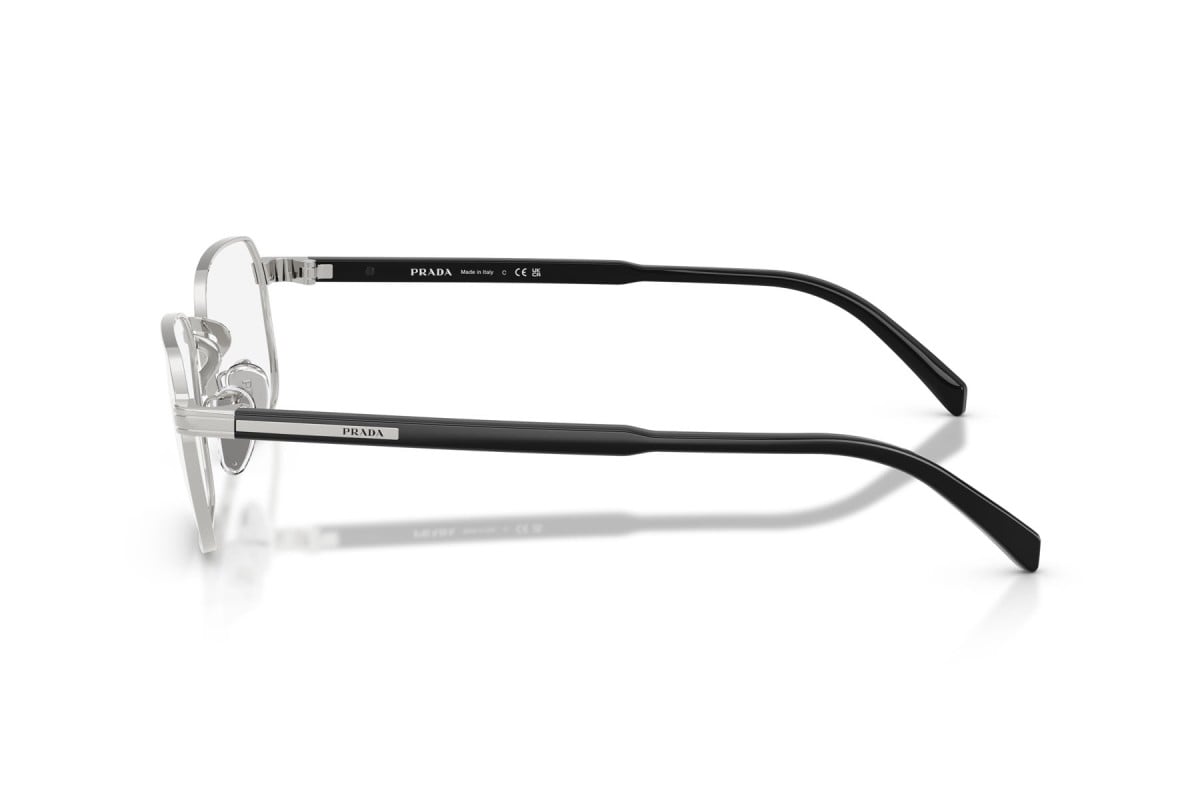 OCCHIALE DA VISTA UOMO | PRADA PR C50VD - 1BC1O1 ARGENTO - CALIBRO 55