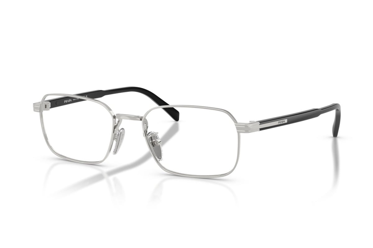 OCCHIALE DA VISTA UOMO | PRADA PR C50VD - 1BC1O1 ARGENTO - CALIBRO 55