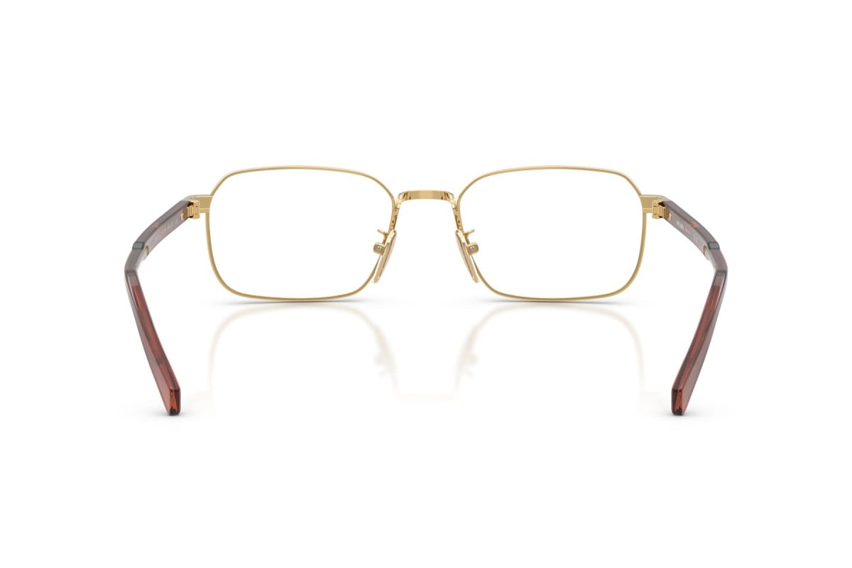 OCCHIALE DA VISTA UOMO | PRADA PR C50VD - 5AK1O1 ORO - CALIBRO 55