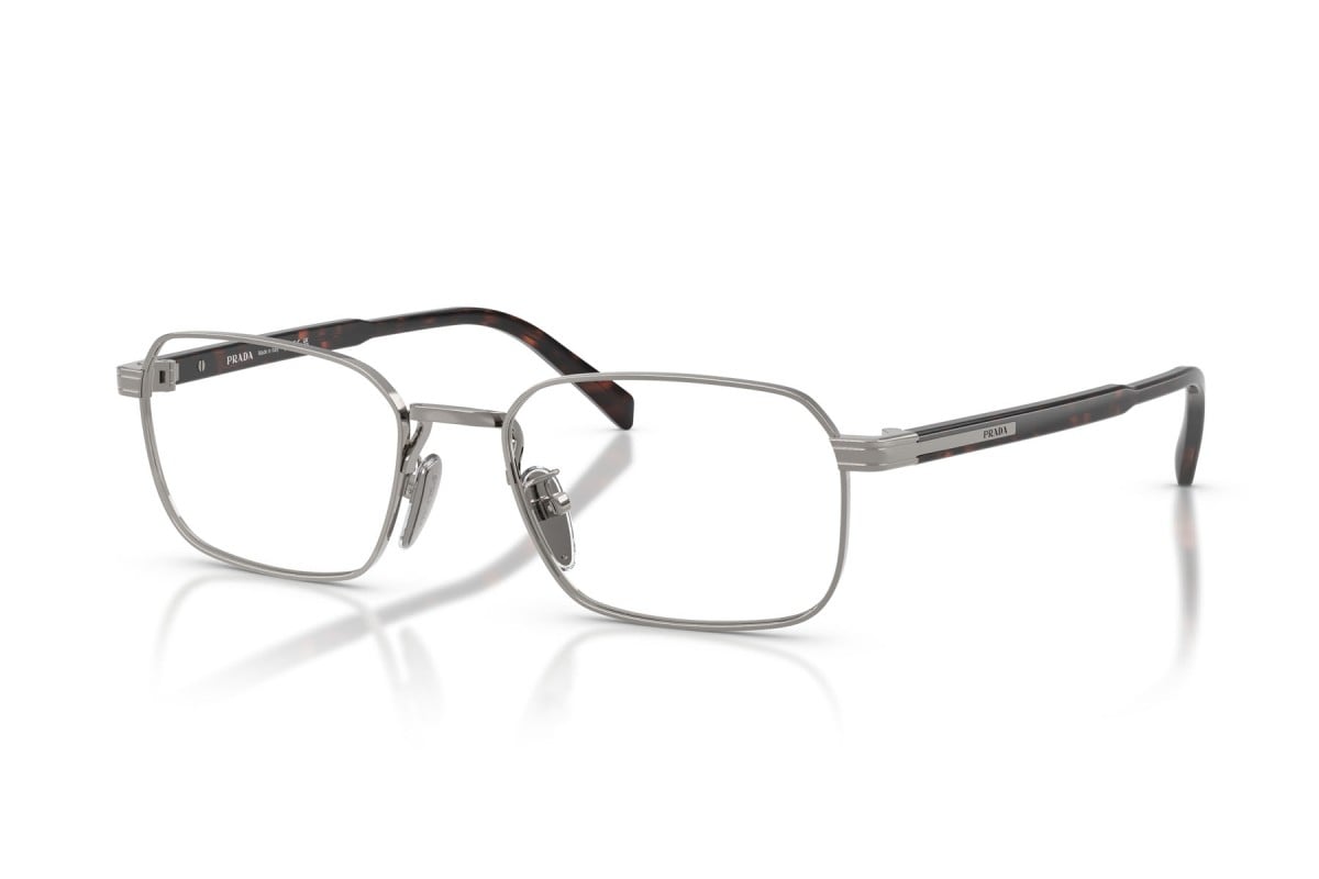 OCCHIALE DA VISTA UOMO | PRADA PR C50VD - 5AV1O1 CANNA DI FUCILE - CALIBRO 55