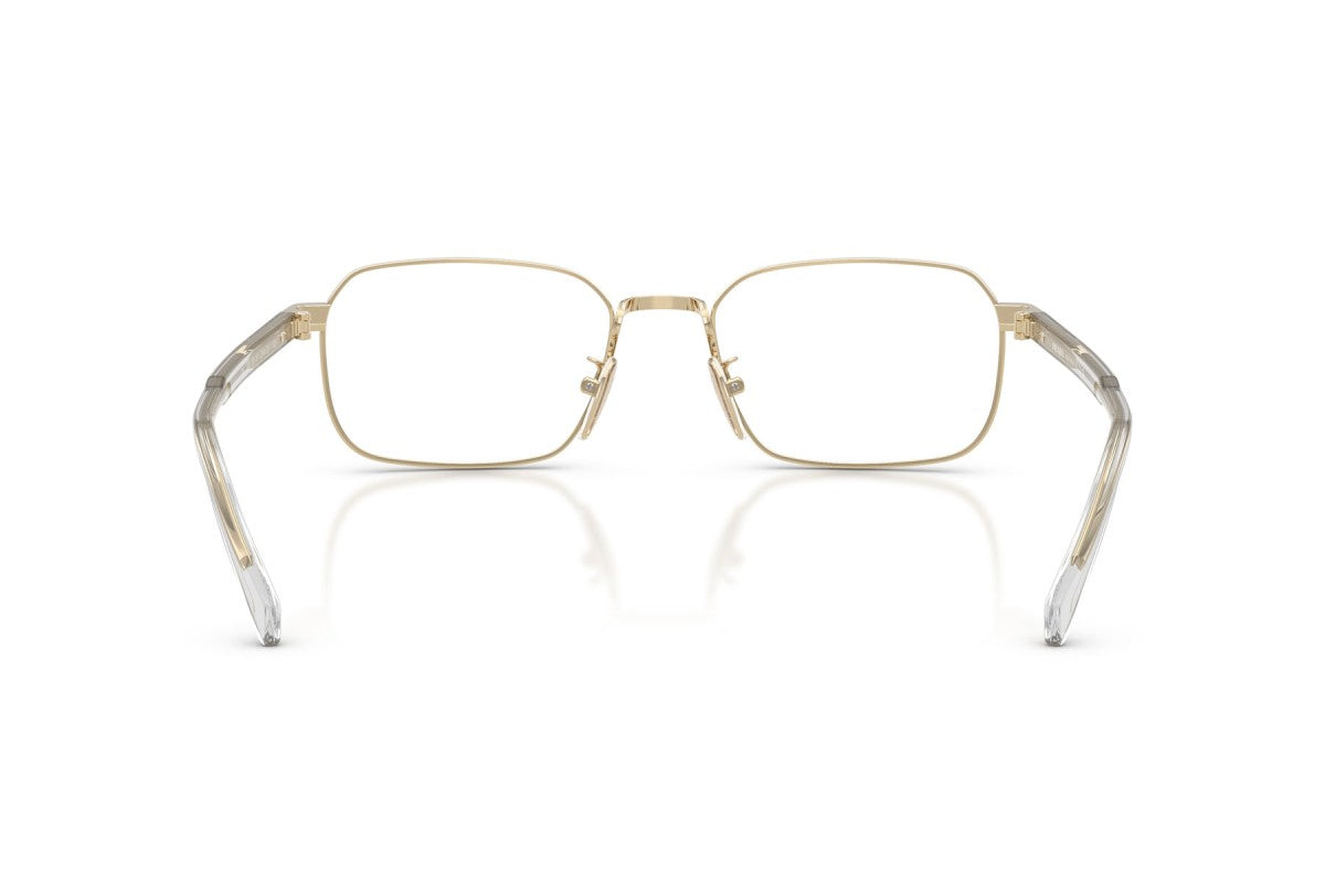 OCCHIALE DA VISTA UOMO | PRADA PR C50VD - ZVN1O1 ORO PALLIDO - CALIBRO 55