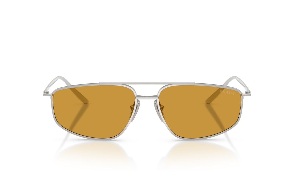 OCCHIALE DA SOLE DONNA | PRADA PR C51S - 1BC50P ARGENTO - CALIBRO 58