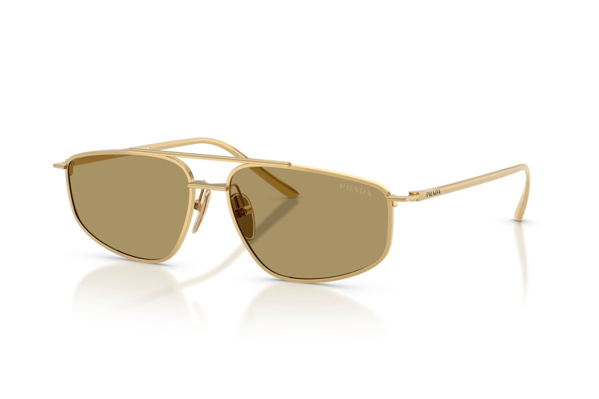 OCCHIALE DA SOLE DONNA | PRADA PR C51S - 5AK70G ORO - CALIBRO 58
