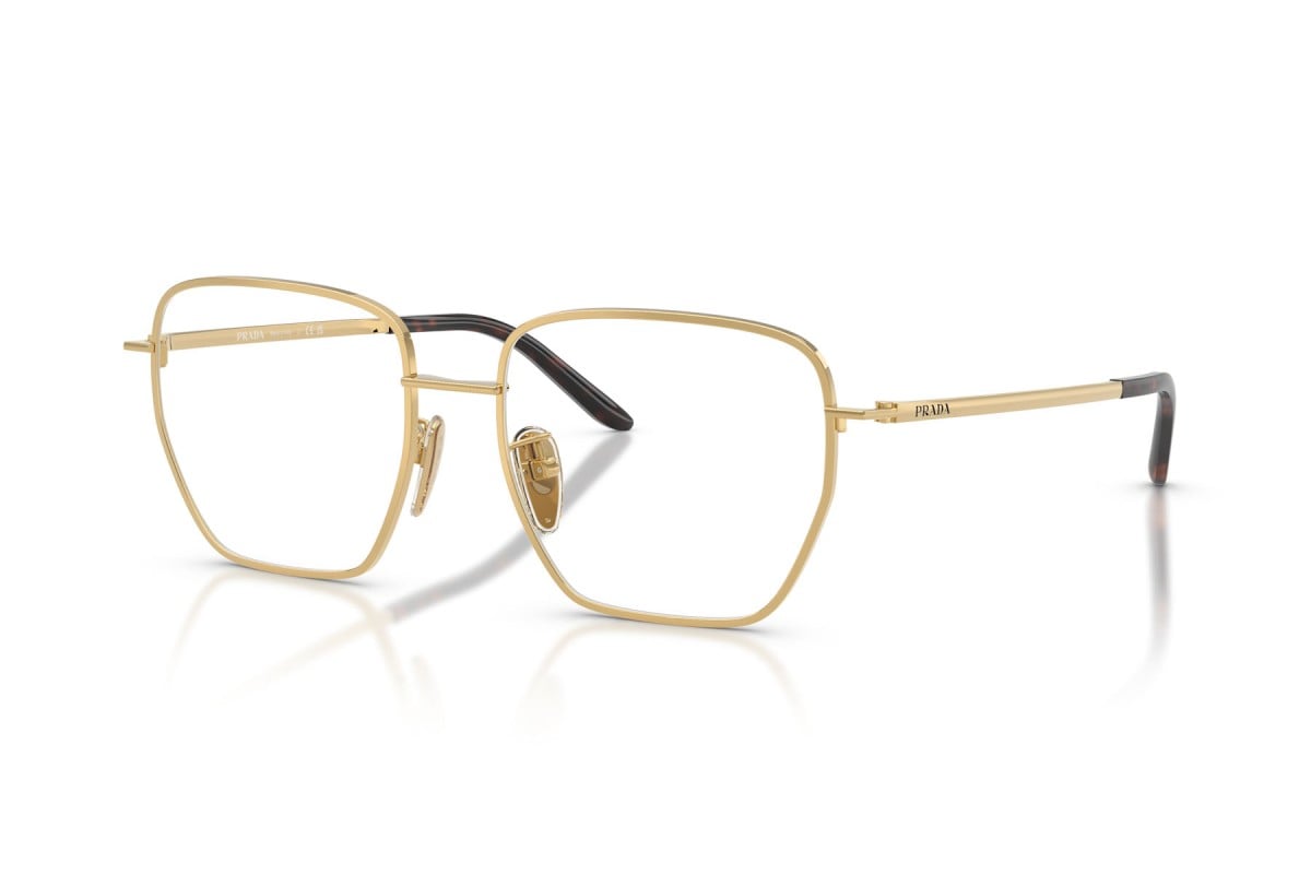 OCCHIALE DA VISTA DONNA | PRADA PR C51VD - 5AK1O1 ORO - CALIBRO 52