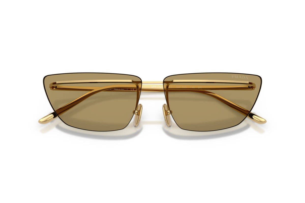 OCCHIALE DA SOLE DONNA | PRADA PR C52S - 5AK70G ORO - CALIBRO 64
