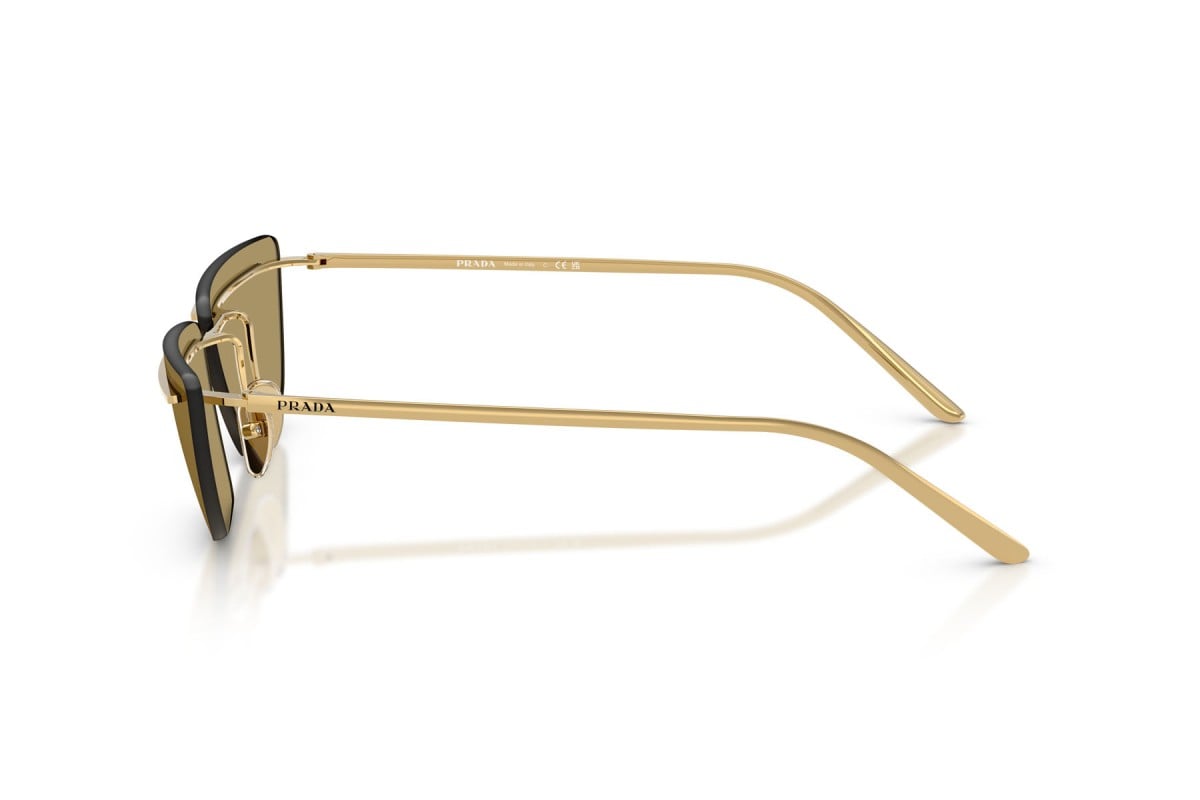 OCCHIALE DA SOLE DONNA | PRADA PR C52S - 5AK70G ORO - CALIBRO 64
