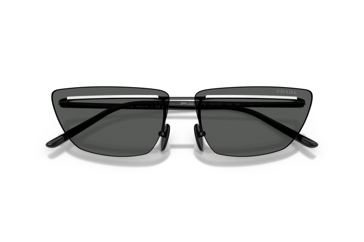 OCCHIALE DA SOLE DONNA | PRADA PR C52S - YC460T BIANCO/NERO - CALIBRO 64