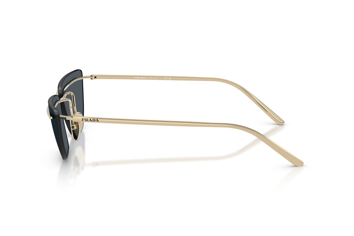 OCCHIALE DA SOLE DONNA | PRADA PR C52S - ZVN70B ORO PALLIDO - CALIBRO 64