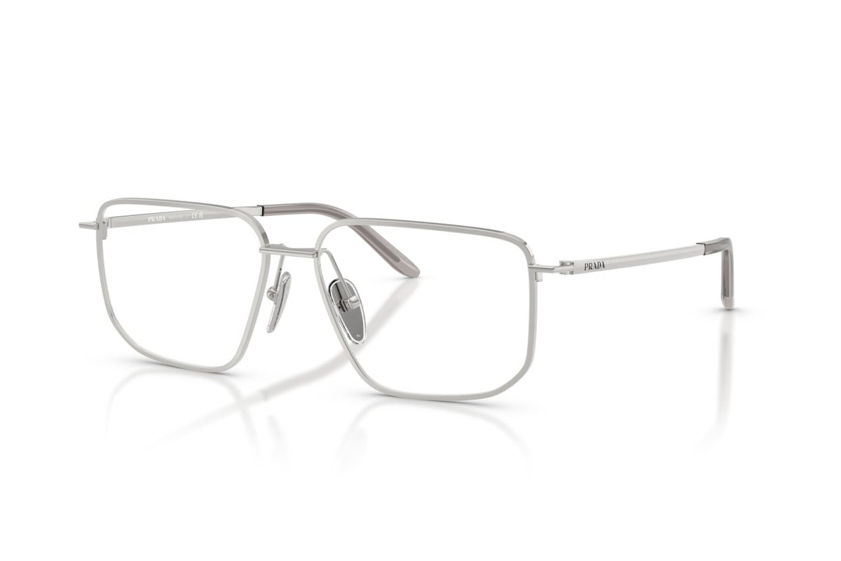 OCCHIALE DA VISTA DONNA | PRADA PR C52V - 1BC1O1 ARGENTO - CALIBRO 53