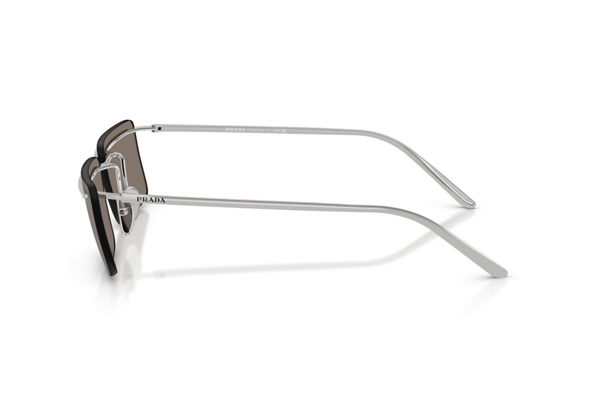 OCCHIALE DA SOLE UOMO | PRADA PR C53S - 1BC60N ARGENTO - CALIBRO 60